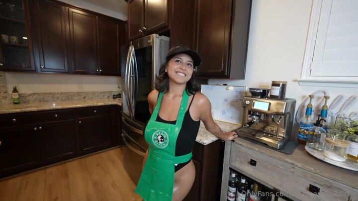 Barista Taliya Jordan Gets Fucked Hard by Customer Gustavo