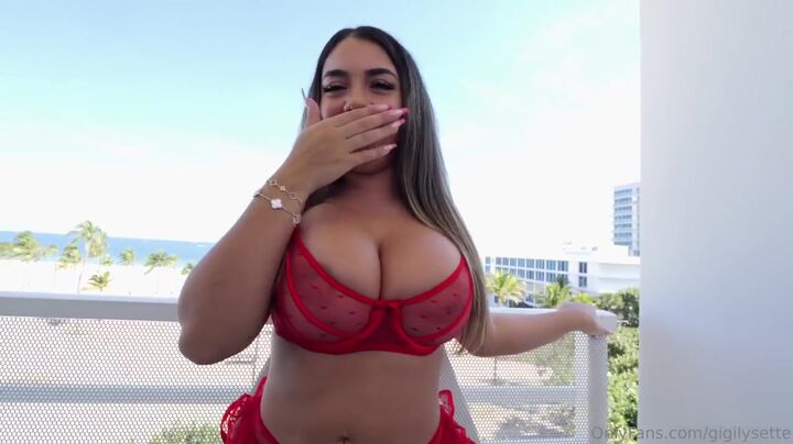 Gigi Lysette: Surprise Visitor Fucks Her on Terrace