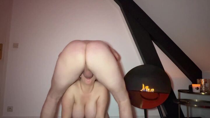 Luna Doll Wraps Tits Around Cock Before Deep Ride