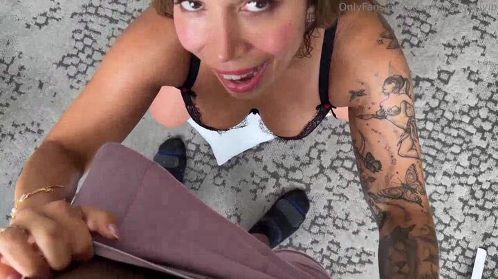 NiykeeCruz Moans as BBC Pounds Her Tight Pussy