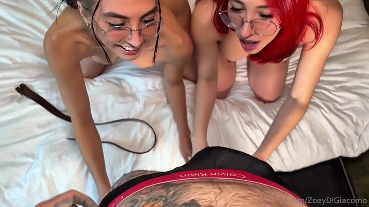 Lamhard and Zoey Di Giacomo Share a Wild Anal Threesome